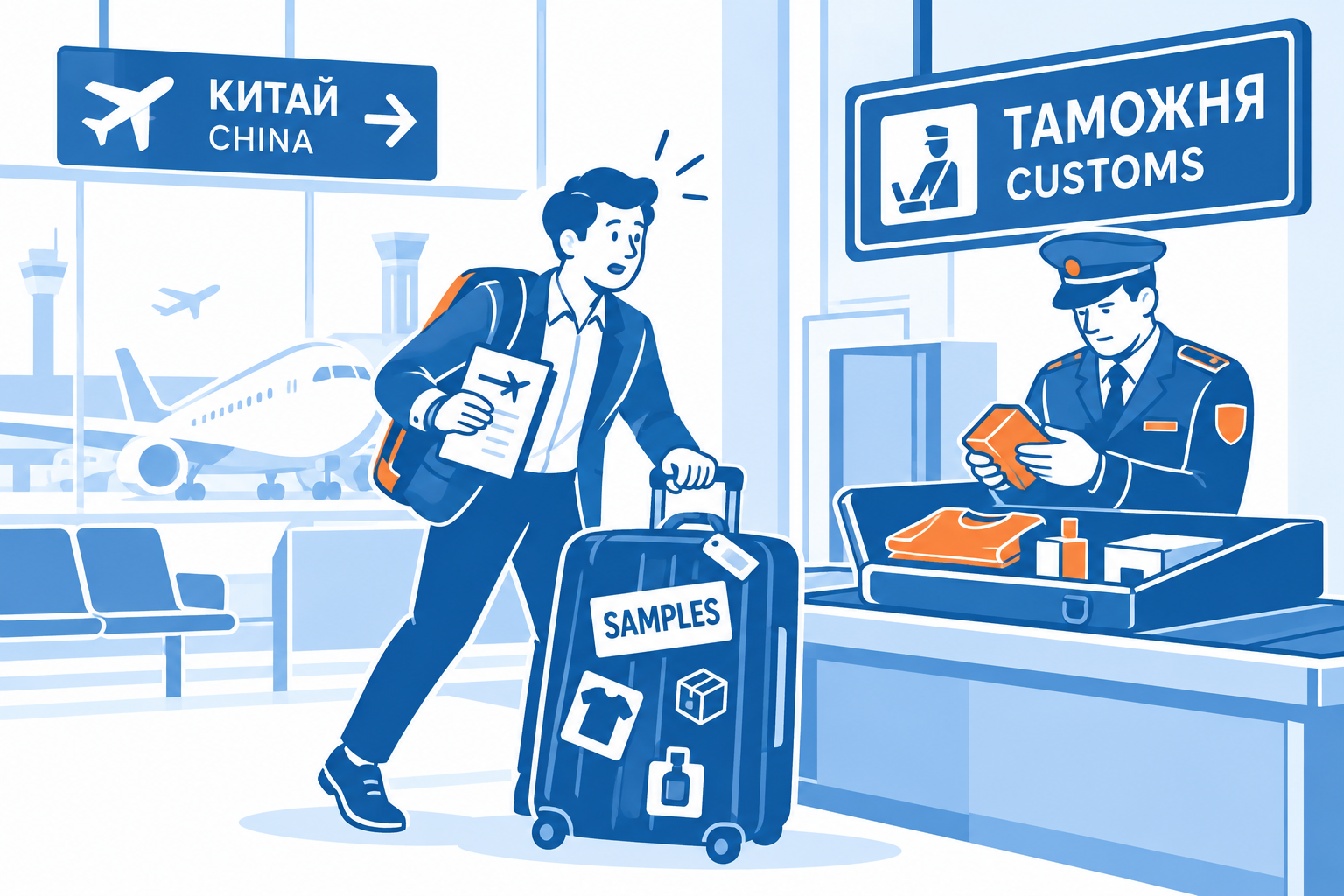 Как вывезти образцы на выставку в Китай легально 